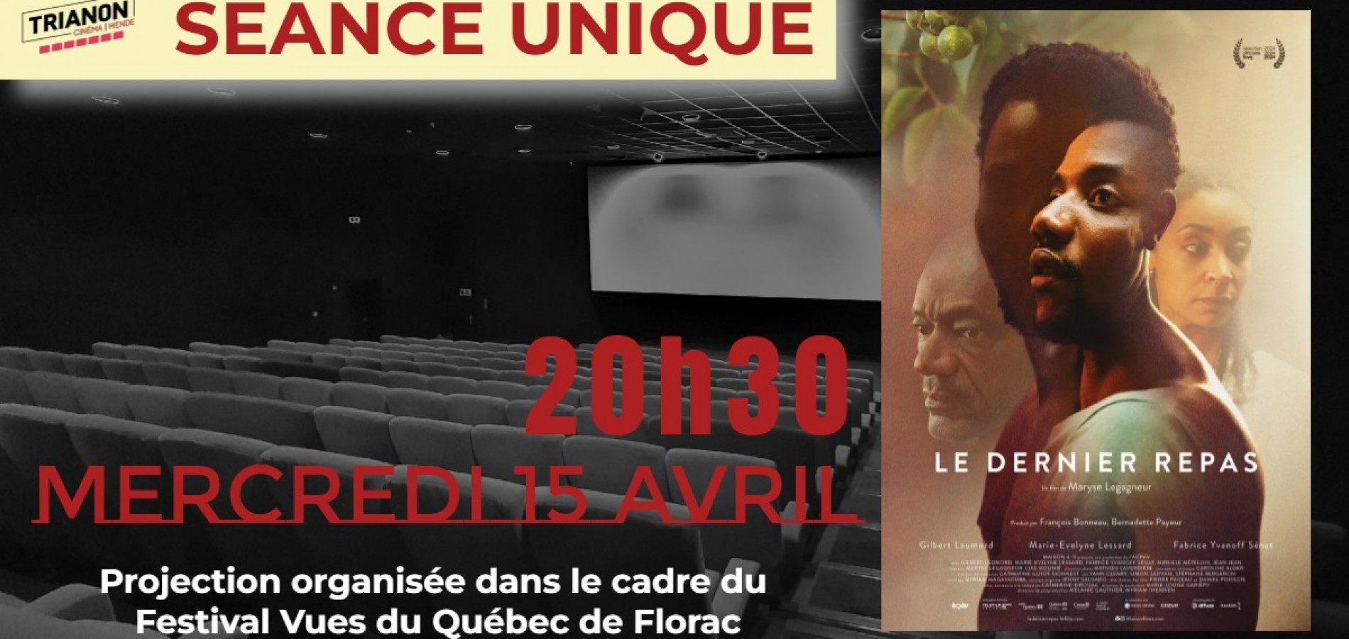 actualité FESTIVAL VUES DU QUEBEC DE FLORAC