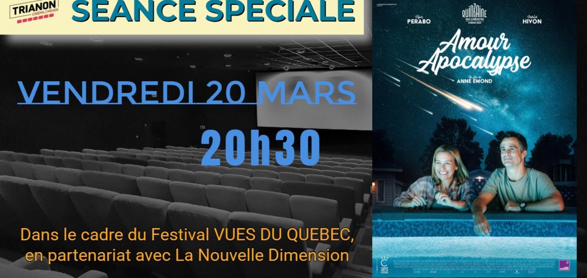 actualité AMOUR ET APOCALYPSE